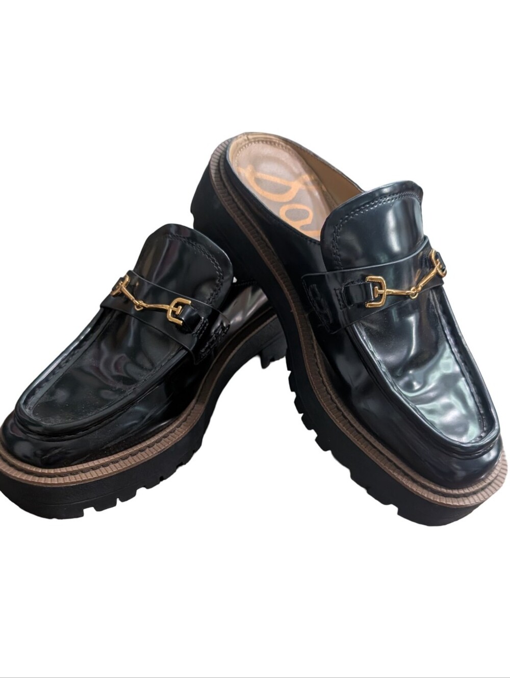 Sam Edelman Women's Lennon Lug Sole Mules Size 7.5